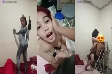 Kak Wendi Cosplay Kostum Spiderman Ngewe Ayang