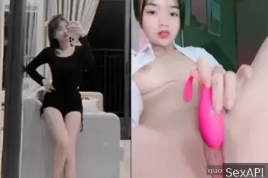 Pham Tram memiliki sosok yang lezat dan sangat masturbasi